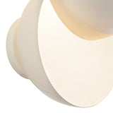 Pearl White Void Wall Sconce by Kuzco Lighting Details