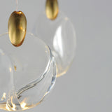 Pebble 10 Light Linear Suspension By ET2 Detaield View2