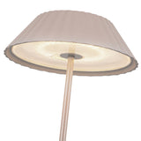 Pela Portable Table Lamp Moonstone Gray By Kuzco Detailed View
