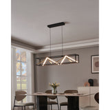 Penela Linear Suspension by Eglo - lifestyle room setting
