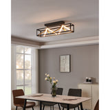 Penela Semi-Flush Mount by Eglo - lifestyle room setting