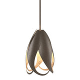Pental Mini Pendant in Bronze by Hubbardton Forge