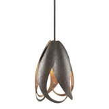 Pental Mini Pendant in Oil Rubbed Bronze by Hubbardton Forge