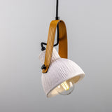 Pera Ceramic Pendant - Matt Black