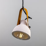 Pera Ceramic Pendant - Matt Black