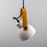 Pera Ceramic Pendant - Matt Black