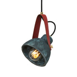 Pera Ceramic Pendant - Satin Brass