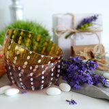 Perle Small Bowl Set of 4 Amethyst By Zafferano-Lifestyle View