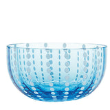 Perle Small Bowl Set of 4 Aquamarine By Zafferano