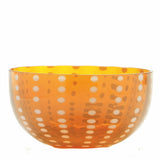 Perle Small Bowl Set of 4 Orange By Zafferano