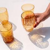 Perle Tumbler Set Of 2 Amber By Zafferano - Lifestyle View1