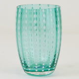 Perle Tumbler Set Of 2 Green By Zafferano - Front View