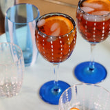 Perle Wine Goblet by Zafferano, lifestyle view 3
