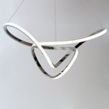 Perpetual LED Pendant by ET2 - 32 Inch, Black Chrome