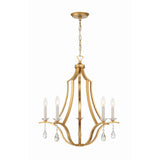 Perry Chandelier 25.5'' Antique Gold