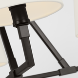 Perth Chandelier Aged Iron Medium By Visual Comfort Studio Detailed View