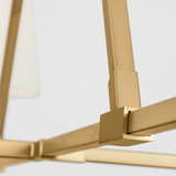 Perth Chandelier Burnished Brass Extra Large By Visual Comfort Studio Detailed View1
