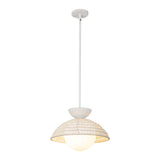 Perth Pendant Light White Opal Matte Glass By Alora