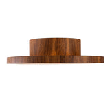 Petra Semi Flush Light with White Stone by Accord