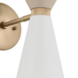 Phix Wall Sconce Champagne Bronze Greige White By Kichler - Detaield View1