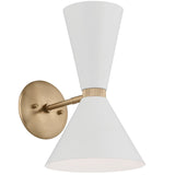 Phix Wall Sconce Champagne Bronze Greige White By Kichler