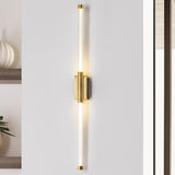 Phobos 2 Light Wall Sconce Natural Brass By Visual Comfort Lifestyle View