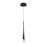 Pierce 1-Light LED Pendant by ET2 - Black