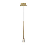 Pierce 1-Light LED Pendant by ET2 - Gold