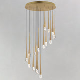 Pierce LED Pendant by ET2 - 16-Light, Gold
