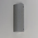 Pilar 1 Light LED Flush Mount Greystone Medium By ET2 Without Light