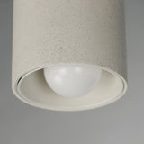 Pilar 1 Light LED Flush Mount Sandstone Small By ET2 Detailed View