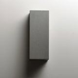 Pilar 2 Light LED Outdoor Wall Sconce Greystone By ET2 Front View