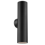 Pillar 24 Outdoor Wall Sconce By Dals Side View 1