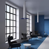 Pillar Large Black Glass Ball Modular Flush Mount By DALS - Lifestyle View10