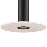 Pillar Small Black Modular Flush Mount 16 Inch Light Beige By DALS