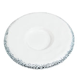 Pina Pro Ceramic Tray White Black By Zafferano