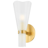 Pine Island Wall Sconce Aged Brass By Hudson Valley