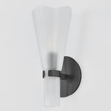 Pine Island Wall Sconce Distressed Bronze By Hudson Valley - Side View