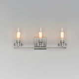 Pinn Bath Vanity Light Satin Nickel by Maxim Lighting