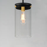 Pinn Large Pendant Black / Satin Brass by Maxim Lighting