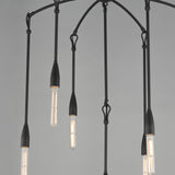 Pioneer Chandelier By Maxim Lighting - Side View