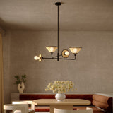 Piper Chandelier Matte Black By Alora - Lifestyle View