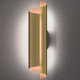 Pirouette Wall Sconce Small Aged Brass By Modern Forms