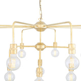 Pisa Chandelier - Polished Brass