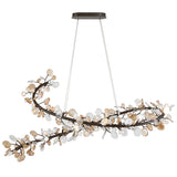 Pisa Linear Chandelier Small By Lib And Co - Front View