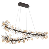 Pisa Linear Chandelier Small By Lib And Co - Side View1