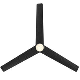 Pisces Fan Matte Black By Modern Forms - Down View