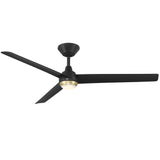 Pisces Fan Soft Brass Matte Black By Modern Forms