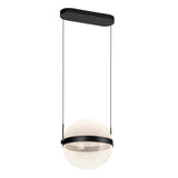 Pisces Pendant Light Black Light Guide By Kuzco Side View
