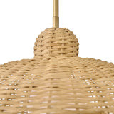 Pismo Pendant Light Lacquered Brass By Lark Living - Detailed View1